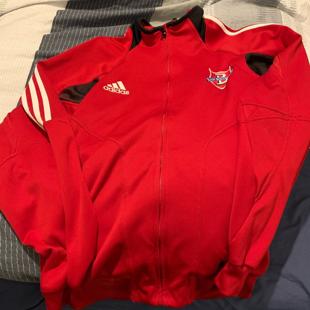 Adidas soccer warm up jacket